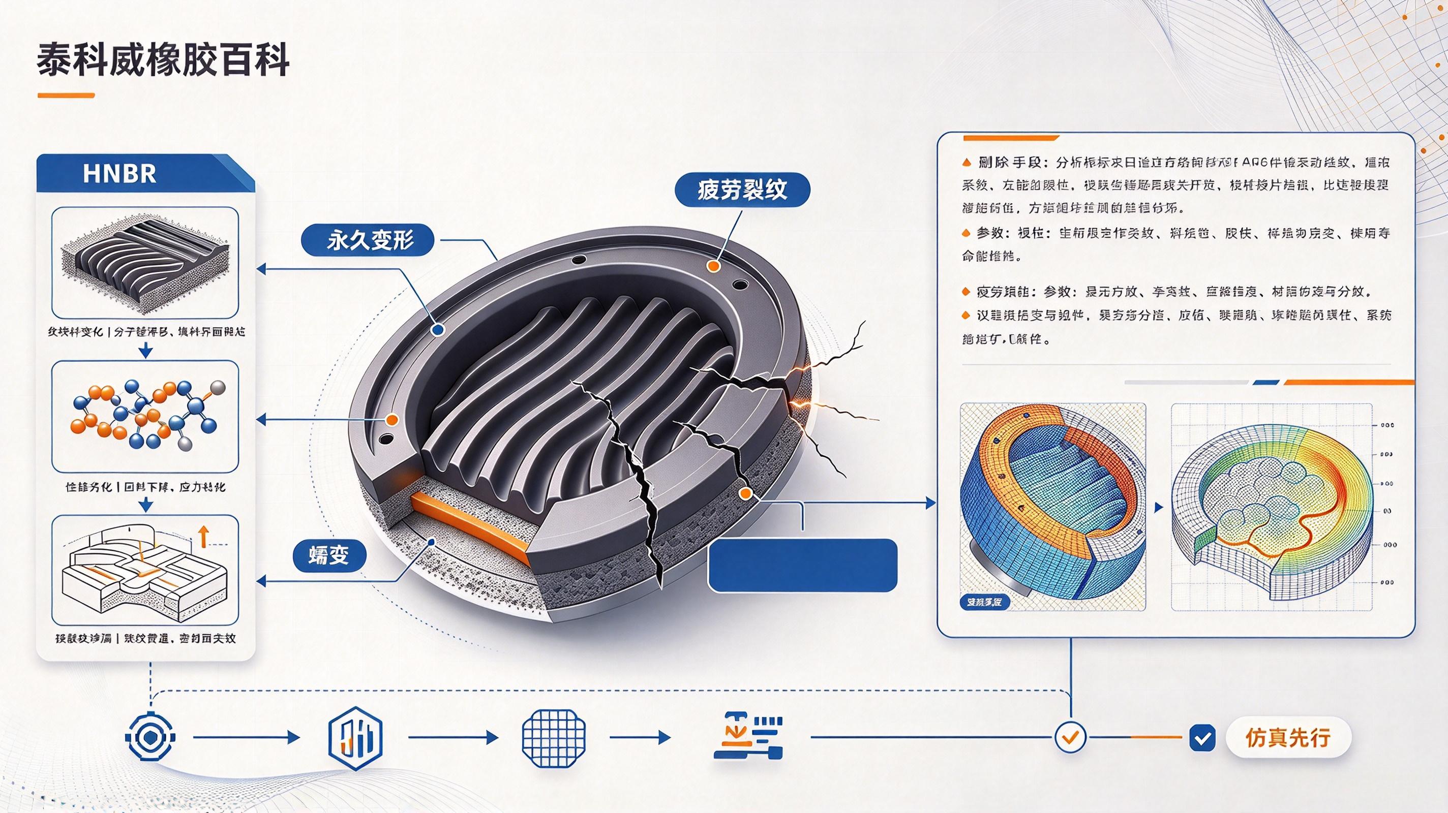 泰科威橡胶百科——橡胶膜片的失效机理与寿命预测
